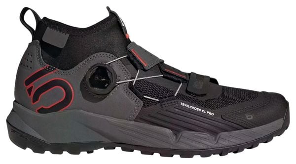 adidas Five Ten Trailcross Pro Clip-In MTB-schoenen Zwart/Rood Dames