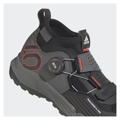 adidas Five Ten Trailcross Pro Clip-In MTB-schoenen Zwart/Rood Dames
