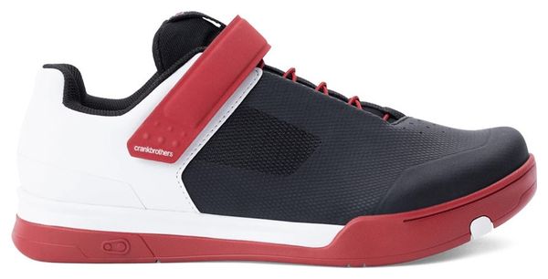 Zapatillas de MTB Crankbrothers Mallet Speedlace Rojo / Negro / Blanco Edición Limitada 2021