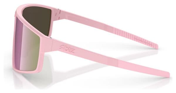 Lunettes Bliz P002S Rose Poudré Mat - Ecran Rose