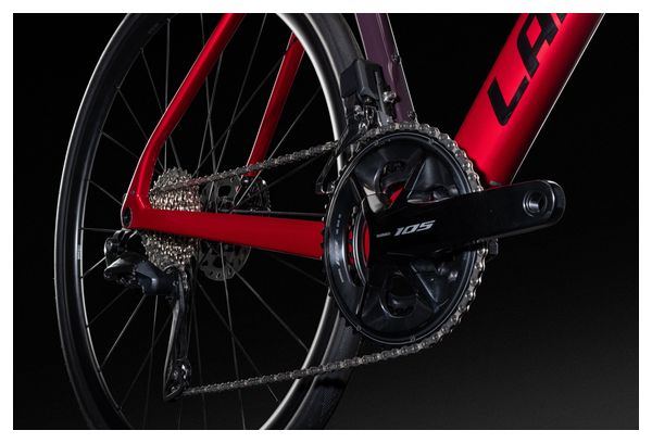 Lapierre Pulsium 6.0 Bicicletta da strada Shimano 105 Di2 12S 700 mm Rosso