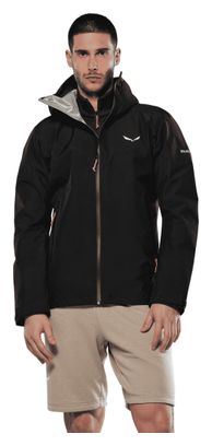 Salewa Puez Gore-Tex 3L Giacca impermeabile Nero Uomo