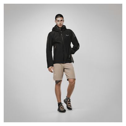 Salewa Puez Gore-Tex 3L Giacca impermeabile Nero Uomo