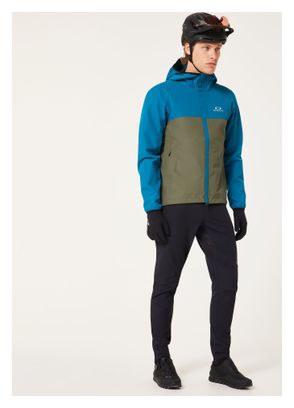 Oakley Elements 2.0 Long Sleeve Jacket Groen/Blauw