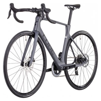 Cube Agree C:62 Pro Bici da strada Sram Rival eTap AXS 12V 700 mm Grigio Carbonio 2022