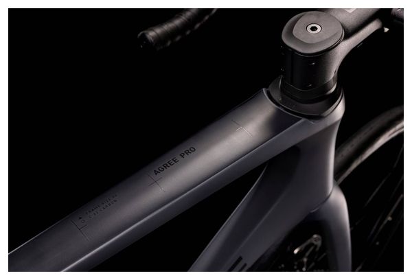 Cube Agree C:62 Pro Bici da strada Sram Rival eTap AXS 12V 700 mm Grigio Carbonio 2022
