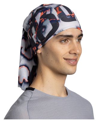 CoolNet UV Neck Gaiter Gray/Orange