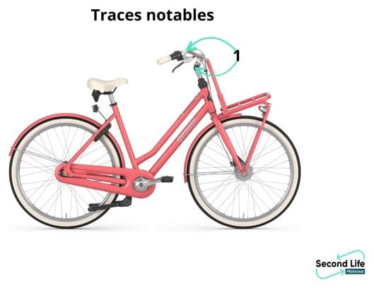 Producto Reacondicionado - Gazelle Miss Grace L T7 Shimano Nexus 7V 700 mm Rosa 2020 City Bike