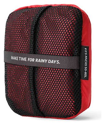 Funda impermeable Gregory 50/80 L, color rojo