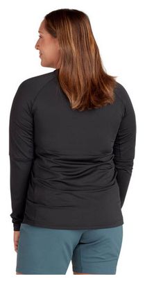 Damen Dakine Vectra Langarmtrikot Schwarz