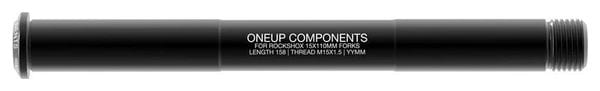 OneUp RockShox Boost Front Axle 15x110mm Black