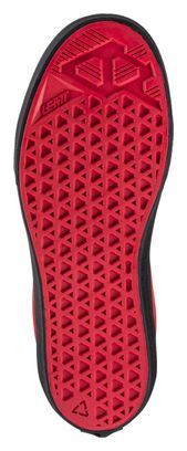 Chaussures Leatt 1.0 Flat Lava Rouge