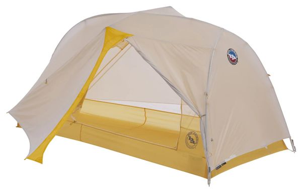 Tente 1 personne Big Agnes Tiger Wall UL1 Solution Dye Gris/Jaune