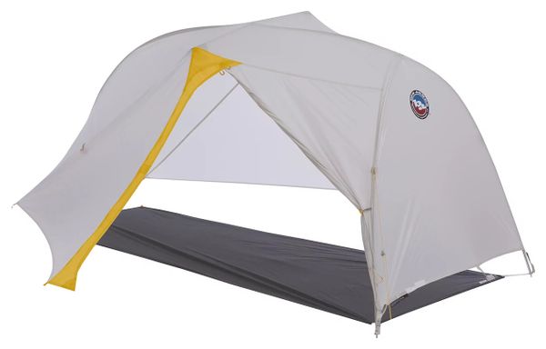 1-Personen-Zelt Big Agnes Tiger Wall UL1 Solution Dye Grau/Gelb
