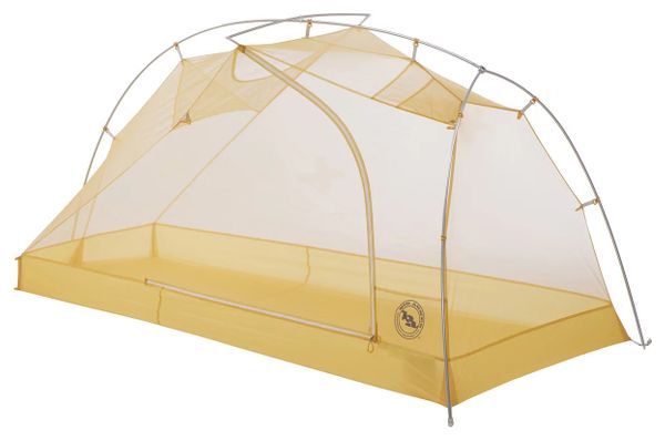 1-Personen-Zelt Big Agnes Tiger Wall UL1 Solution Dye Grau/Gelb