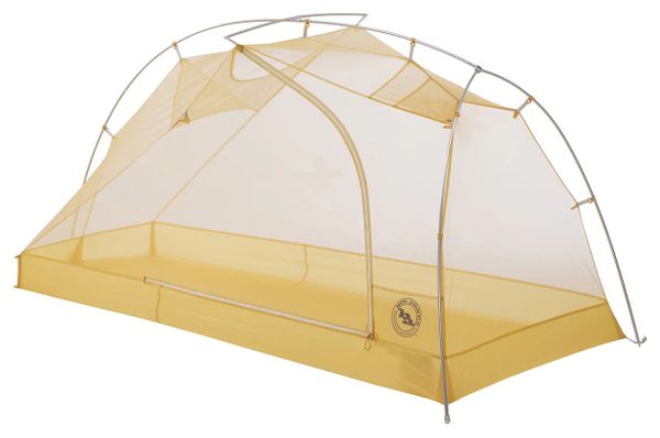 Tente 1 personne Big Agnes Tiger Wall UL1 Solution Dye Gris/Jaune