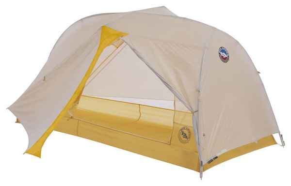1-Personen-Zelt Big Agnes Tiger Wall UL1 Solution Dye Grau/Gelb