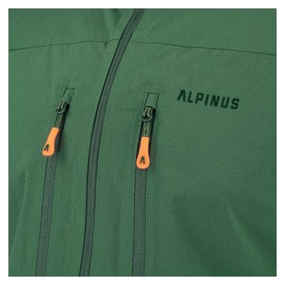 Softshell Jacket pour la randonnée Alpinus Pourri vert - Homme