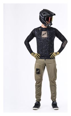 Kenny Prolight Long Sleeve Jersey Black/Khaki