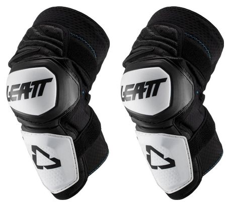 Leatt Enduro Short Knee Guards Blanco Negro