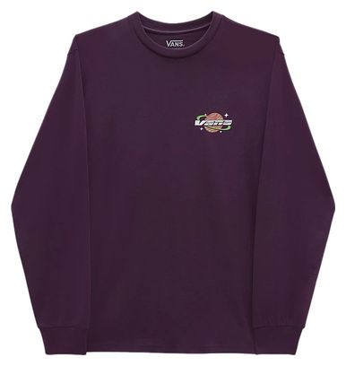 T-Shirt Manches Longues Vans Galactic Lockdown Violet 