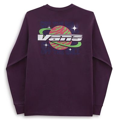 T-Shirt Manches Longues Vans Galactic Lockdown Violet 