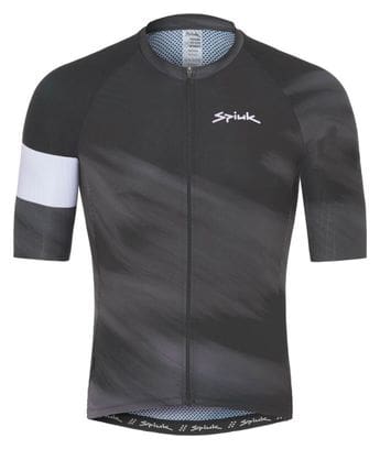 Spiuk Top Ten Short Sleeve Jersey Black/Grey