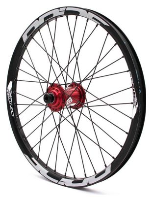 Roues Alu Pride Control Pro Disc Rouge 36h