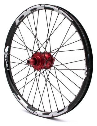 Roues Alu Pride Control Pro Disc Rouge 36h