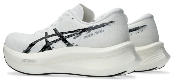 Zapatillas de Running Asics Magic Speed 4 Blanco/Negro, Mujer
