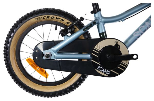 Bambini Scamp SmallFox Single Speed 14'' Sky Blue Gold MTB