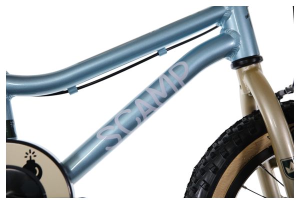 Bambini Scamp SmallFox Single Speed 14'' Sky Blue Gold MTB