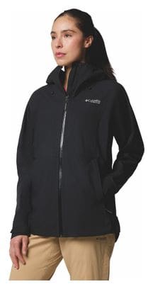 Veste Imperméable Femme Columbia Northwest Explorer 3L Noir