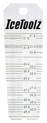 Ice Toolz E326 Seat Tube Diameter Measuring Tool