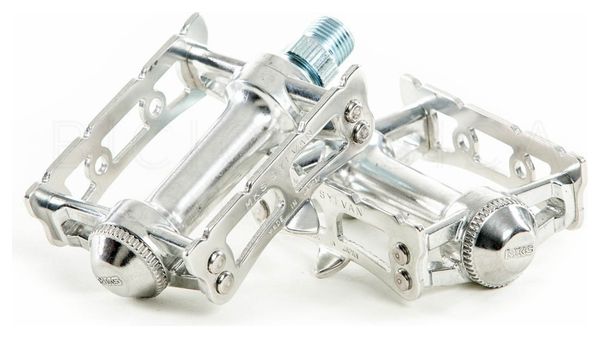 Pedales Sylvan Track Silver - Mks-021-sil9/16-box - Mks