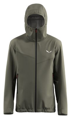 Salewa Puez Gore-Tex 3L Waterdichte Jas Groen Man