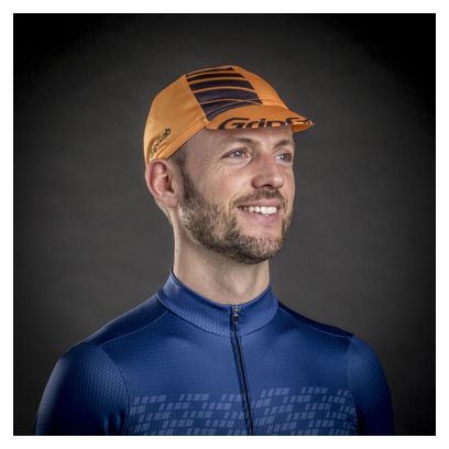 Casquette GripGrab Lightweight Summer Cycling Cap Orange / Noir 