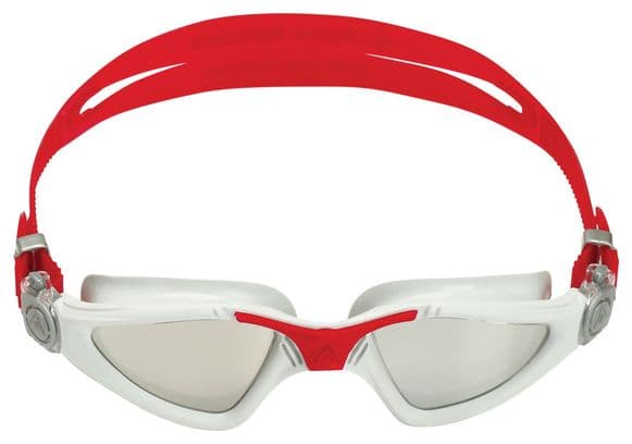 Schwimmbrille Aquasphere Kayenne Grey/Red - Silver Mirror Lenses