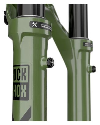 Fourche Rockshox Lyrik Ultimate 27.5'' Charger 3 RC2 DebonAir+ | Boost 15x110mm | Déport 44 | Vert 2023