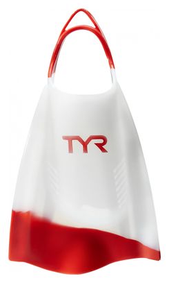 TYR Hydroblade-Flossen Klare rote Flossen