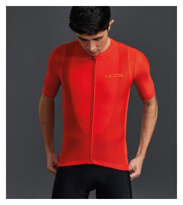 Le Col Pro Aero Short Sleeve Jersey Red