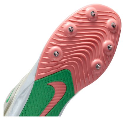 Nike Zoom Rival Jump Leichtathletikschuhe Weiß/Grün/Orange, Unisex