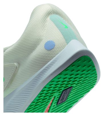 Nike Zoom Rival Jump Leichtathletikschuhe Weiß/Grün/Orange, Unisex