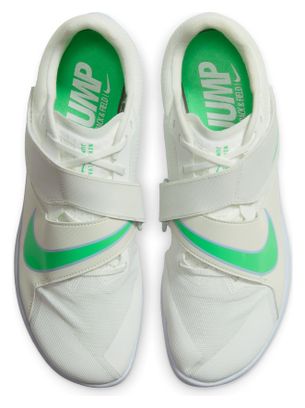 Nike Zoom Rival Jump Leichtathletikschuhe Weiß/Grün/Orange, Unisex
