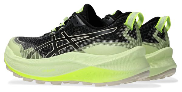Asics Trabuco Max 3 Damesschoenen Zwart/Groen