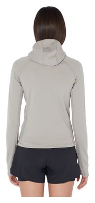 Women's Beige Circle Momentum Hoodie