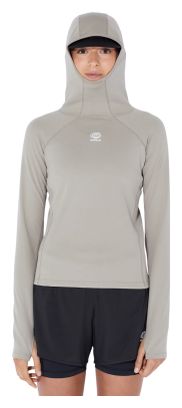 Women's Beige Circle Momentum Hoodie