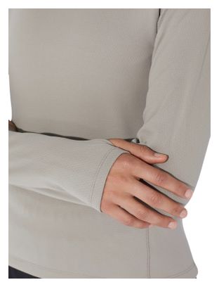 Women's Beige Circle Momentum Hoodie