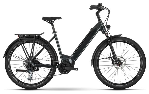 VTC Électrique Raymon TourRay E 8.0 SE Wave Sram GX 12V 630Wh 27.5'' Noir 2024