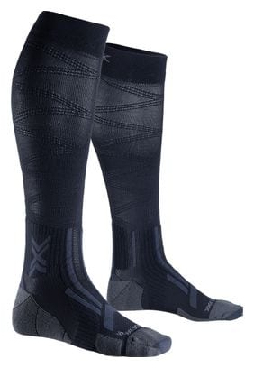 Chaussettes X-Socks TrailRun Perform Helix Otc Noir/Gris Foncé